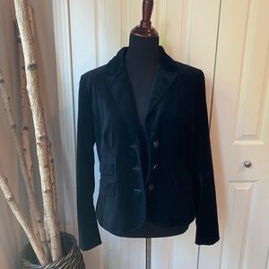 Black Velvet Blazer